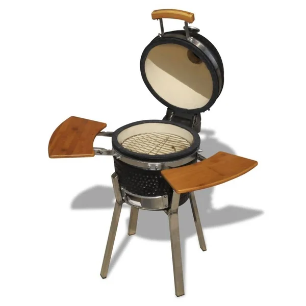 vidaXL Kamado Barbecue Grill Smoker Ceramic 29.9x22