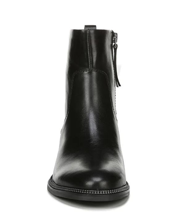 Franco Sarto Brindle Black Leather, Women's, Size: 7.5