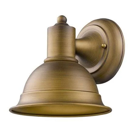 Breakwater Bay Edison 1-Light Outdoor Sconce - Gold