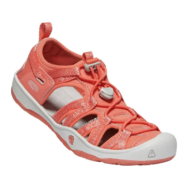Keen Youth Moxie Sandal - 2 - Coral - Vapor