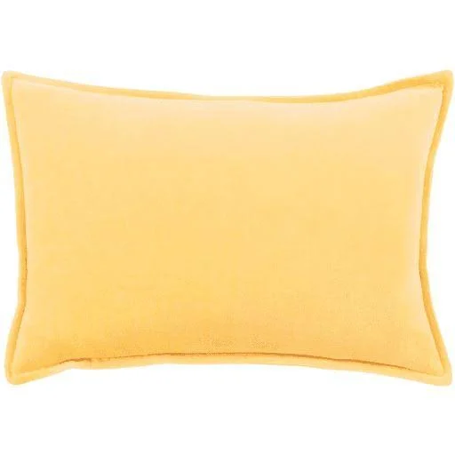 Surya 13x22 x 19x22 Cotton Velvet Pillow with Insert