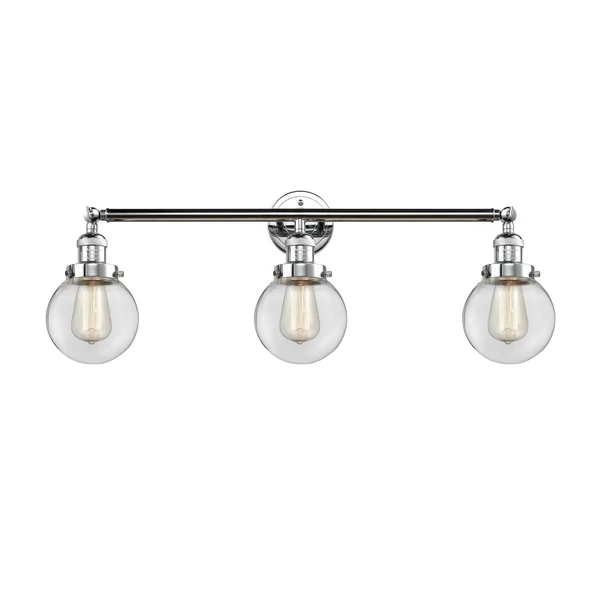 Innovations Lighting-Beacon Bath Vanity Light-205-PC-S-G202-6-LED