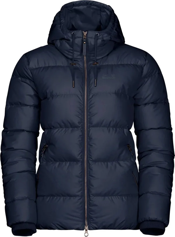 Jack Wolfskin Womens Crystal Palace Down Jacket Midnight Blue Xs