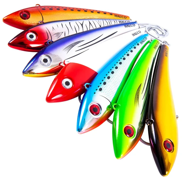 Halco Max 220 - 180g - Inline 9/0 Single Hooks - Chrome Gold Black