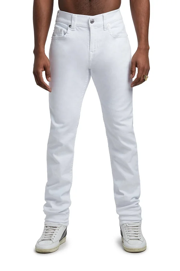 True Religion Men's Rocco Skinny Jeans - Natural
