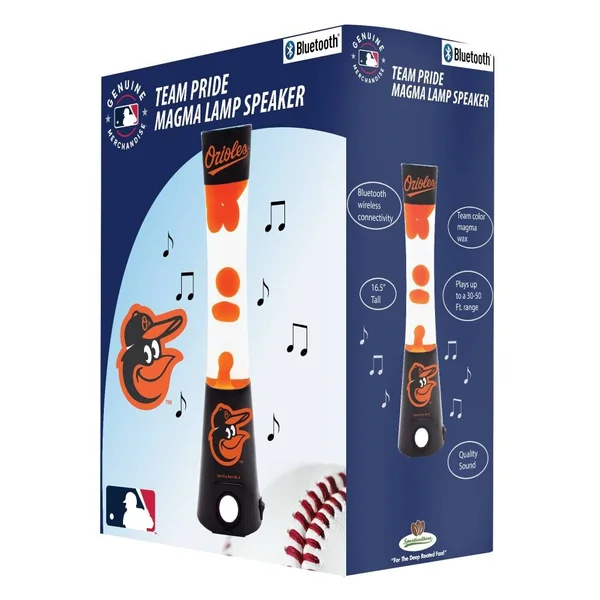 Baltimore Orioles Magma Lamp with Bluetooth Speaker 4330464