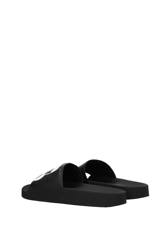 Karl Lagerfeld Kondo Karl Ikonik Slide Sandals - Black - Flip-Flops