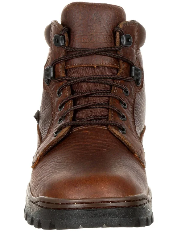 Rocky Men's Outback Plain Toe Gore-Tex Waterproof Outdoor Boot Rks0389, Brown
