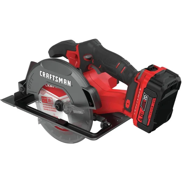 Craftsman V20 6-1/2-Inch Cordless Circular Saw Kit (CMCS500M1)