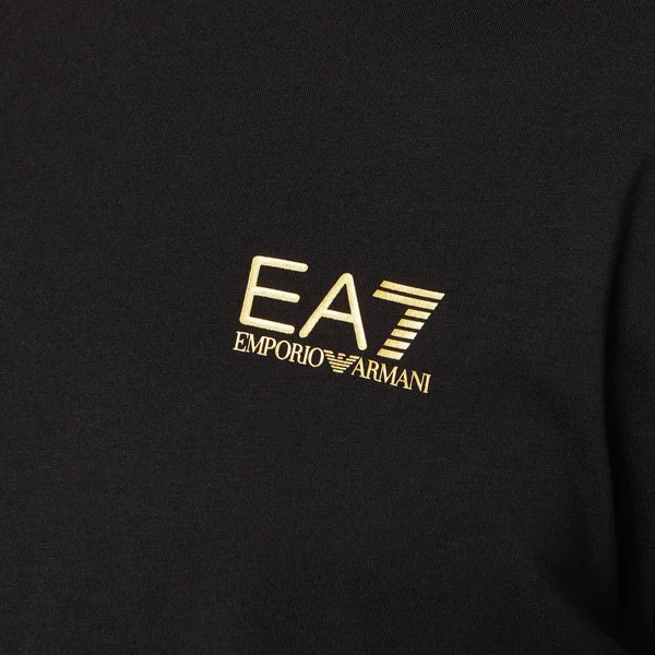 EA7 Emporio Armani Core ID Crew Neck T Shirt Black