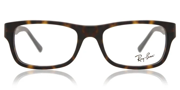 Ray Ban Eyeglasses RX5268 5211 Matte Havana 48 mm