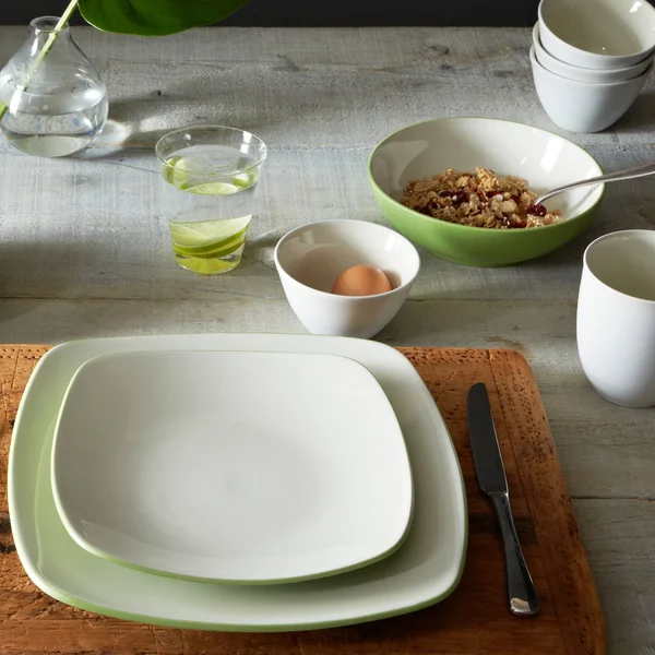 Noritake Colorwave Rim 4-Piece Place Setting - White