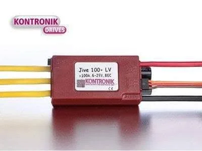 Kontronik 4604 Jive 100+ LV Brushless ESC w/BEC (Version 13)