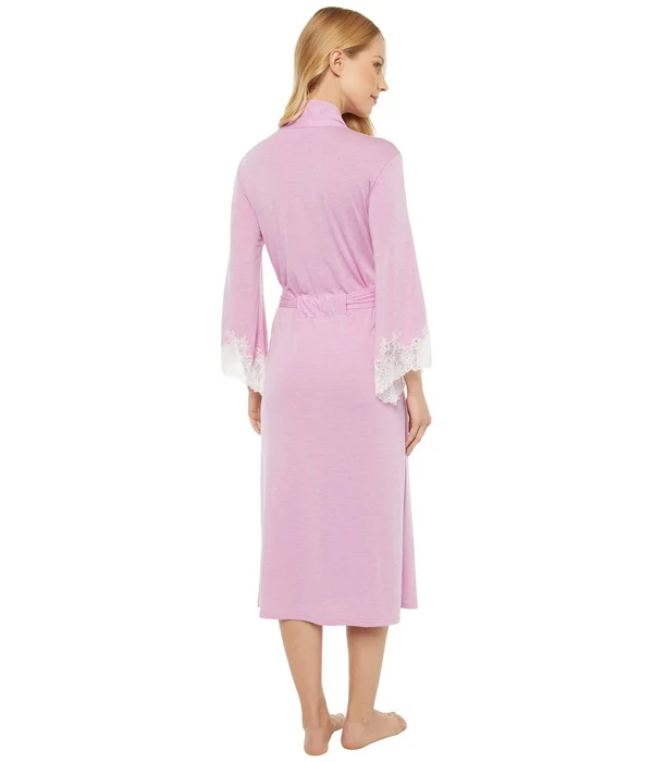 Natori Luxe Shangri-La Robe Heather Fuchsia - S (Women's 6-8)