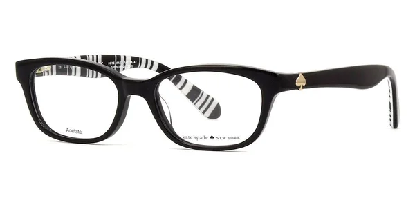 Kate Spade Brylie Eyeglasses - 0qg9 Black PTT White