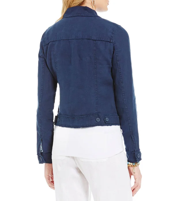 Tommy Bahama Two Palms Raw Edge Jacket (Tea Leaf) Women's Coat