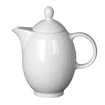 Steelite 9032C728 Spyro White 21 oz Coffee Pot