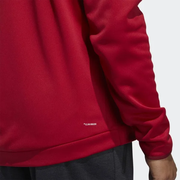 Adidas Team Issue Full Zip Hoodie - Red - Hoodies