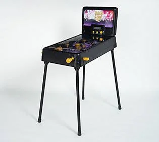 Standing or Tabletop Electronic Pinball Game w/Lights & Sound, Rock Star