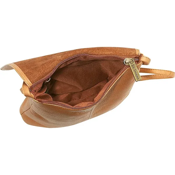 Le Donne Leather Flap Over Mini, 8 inches x 2 inches x 8 inches