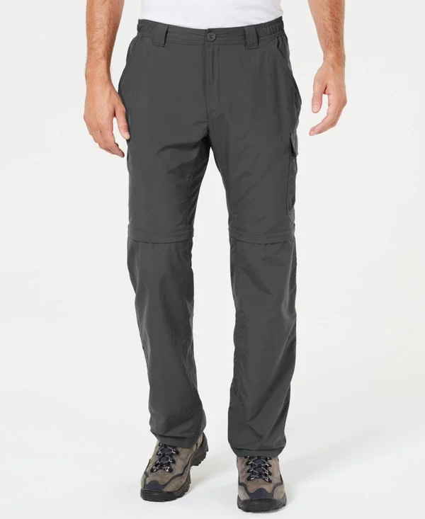 Columbia Men's Smith Creek Convertible Pant - Grill, 32x30