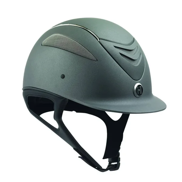 One K Defender Chrome Stripe Helmet - Grey Matte