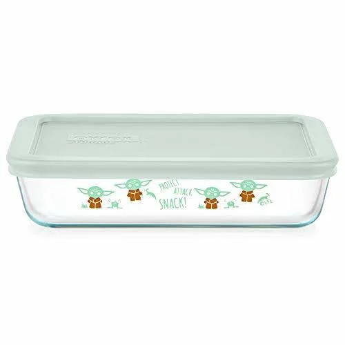 Pyrex 8 Piece Star Wars The Child Decorated Storage Set