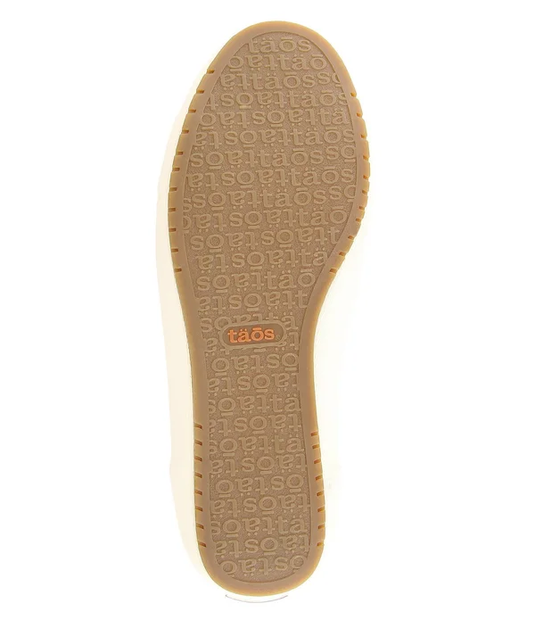 Taos Footwear Star Burst White/Tan - Women's, Size: 7.5