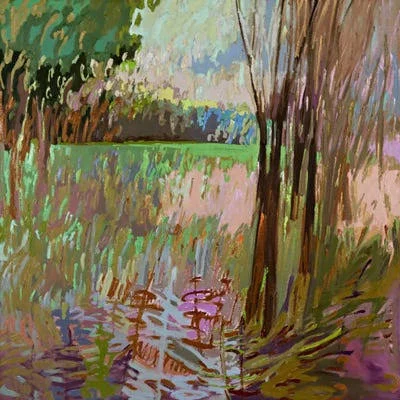 Framed Poster Prints - View from The Roadside by Jane Schmidt ( Floral & Botanical > Tree Art art)