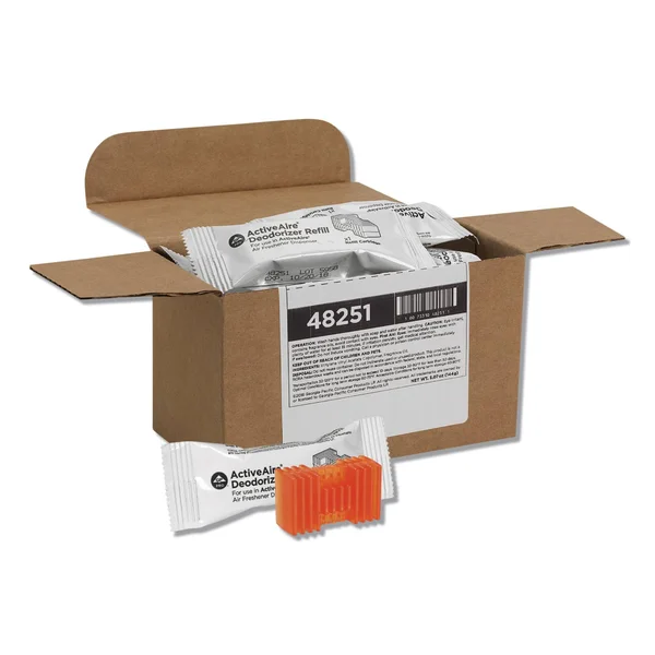 Georgia Pacific 48251 ActiveAire Automated Freshener Dispenser Refill - Sunscape, 12/Carton