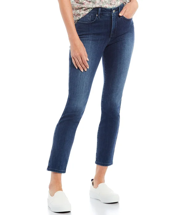 Nydj Alina Skinny Leg Mid Rise Ankle Legging Jeans - 0