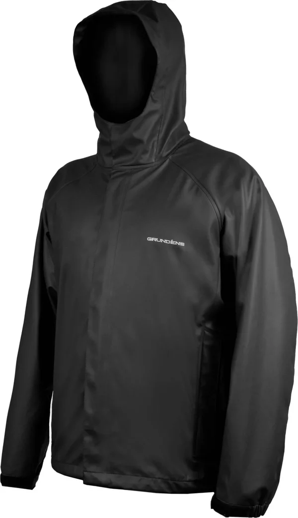 Grundens Neptune 319 Hooded Jacket - Black - Small