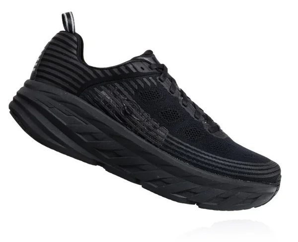 Hoka One One, Bondi 6, Men's Lead/Majolica Blue, 9