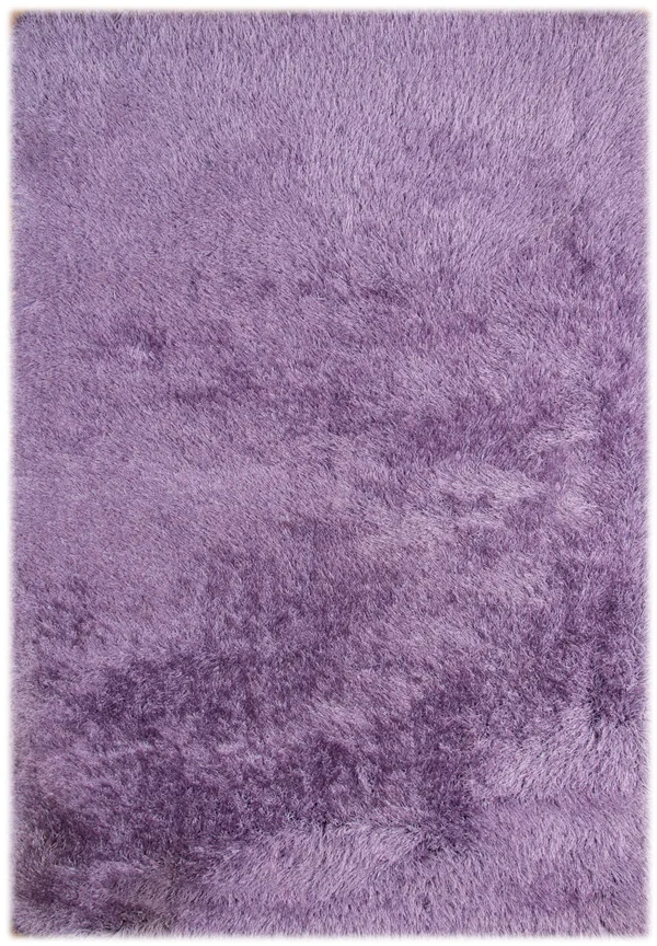 Amer Rugs Metro Purple Solid Area Rug 5&x7&6x22