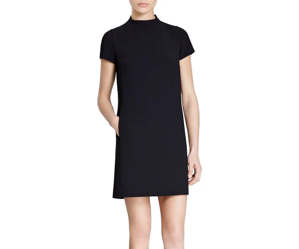 Theory Jasneah Admiral Crepe Mini Dress 4 - Deep Navy