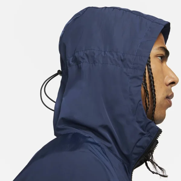 Nike Men's Sportswear Tech Essentials Windrunner Jacket in Blue/Midnight Navy Size Large, Nylon/Polyester