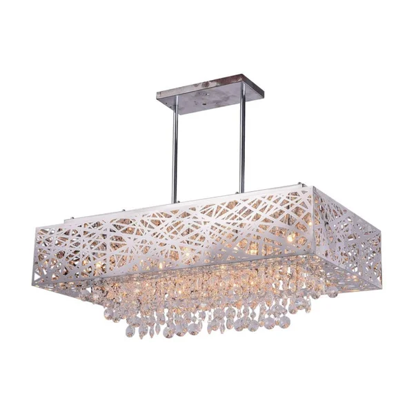 CWI Lighting Eternity 12 Light Chandelier - Chrome
