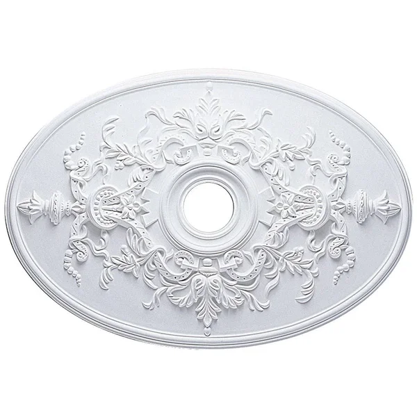 30 3/4x22W x 21/14x22H x 3 7/8x22ID x 1 5/8x22P Alexa Ceiling Medallion (Rubbed Bronze)