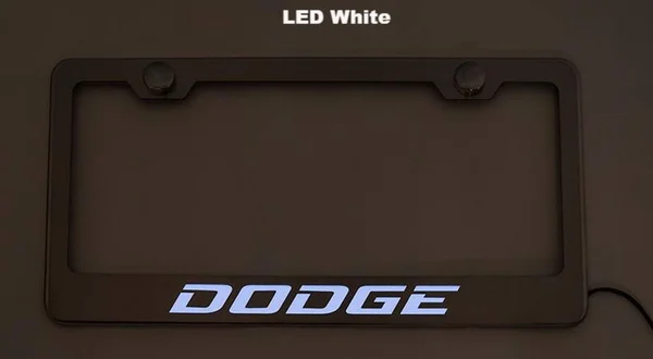 American Car Craft Custom Dodge License Plate Frame
