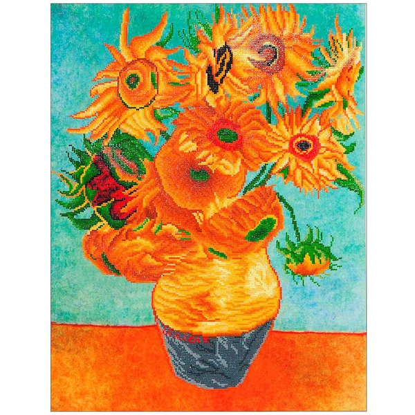 Diamond Dotz Diamond Embroidery Facet Art Kit Sunflowers Van Gogh
