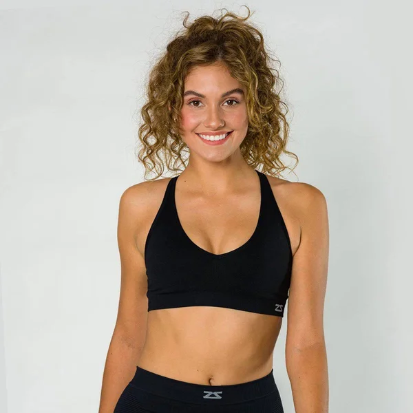 Zensah Racey Sports Bra Coral Medium