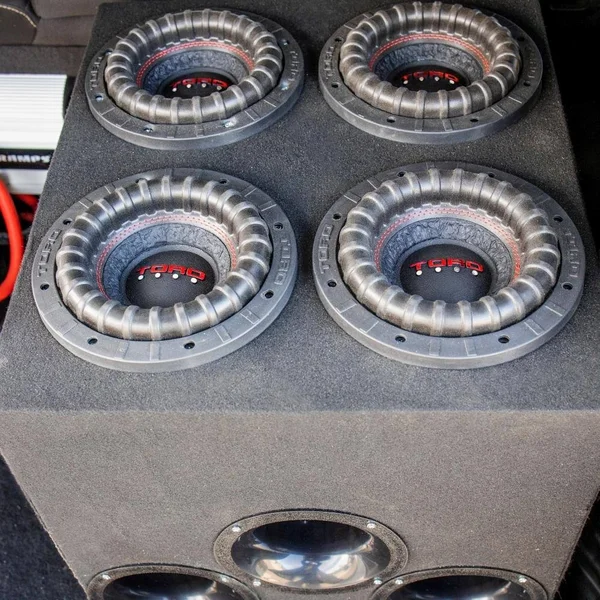 Force 12 - 12 inch 1500 Watts RMS, 3000W Max - Dual 4 Ohm 3x22 V.C. Car Subwoofer