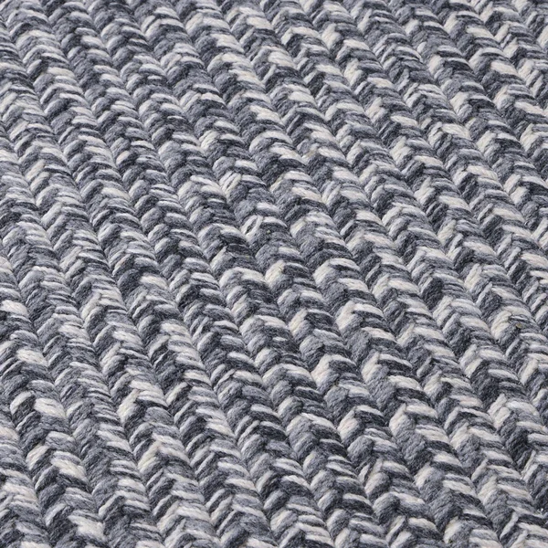 Colonial Mills 4' x 7' Gray All Purpose Handcrafted Reversible Rectangular Area Throw Rug