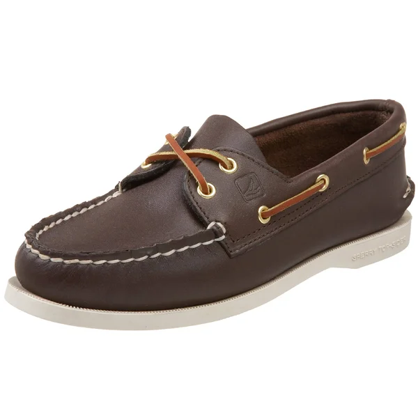 Sperry Top-Sider Women's Authentic Original Two-Eye Boat Shoe - Brown, 5.5