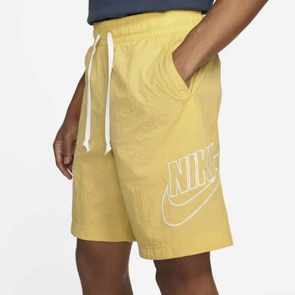 Nike Sportswear Alumni Men's Woven Flow Shorts in Yellow, Size: 3XL, DB3810-700