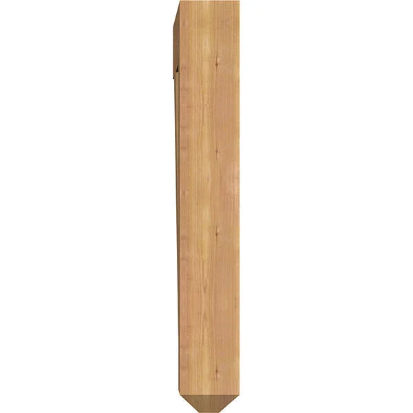 Ekena Millwork BKT06X30X38MRC04SWR 5 1/2x22W x 30x22D x 38x22H Merced Craftsman Smooth BRACKET, Western Red Cedar