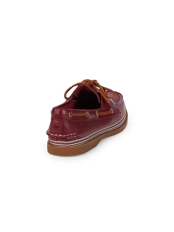 Women's Sperry Top-Sider Authentic Original Tumbled Leather Boat Shoe, Size: 8.5, Brown