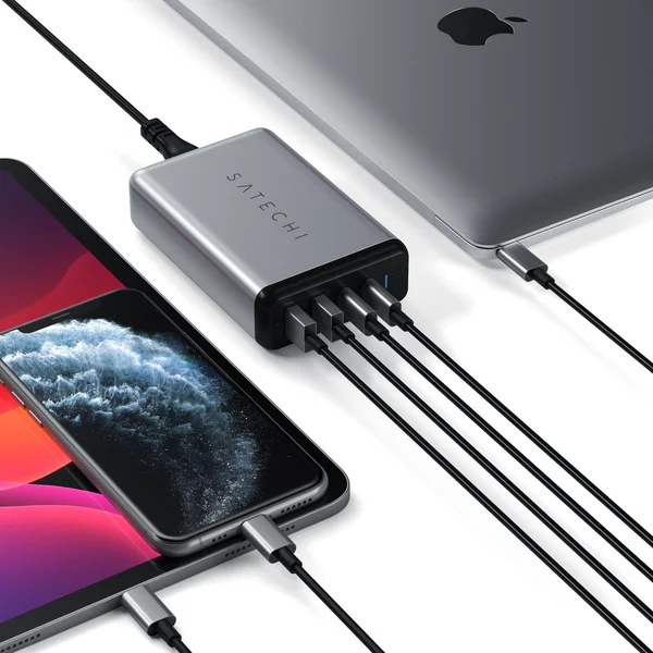 75W Dual Type-C PD Travel Charger - UK