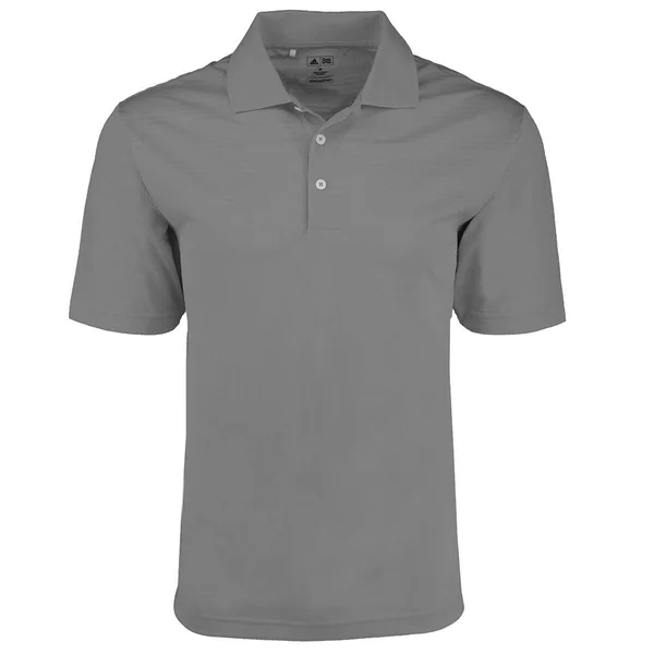 Adidas Golf A161 Men Climalite Textured Short-Sleeve Polo - Tide - S