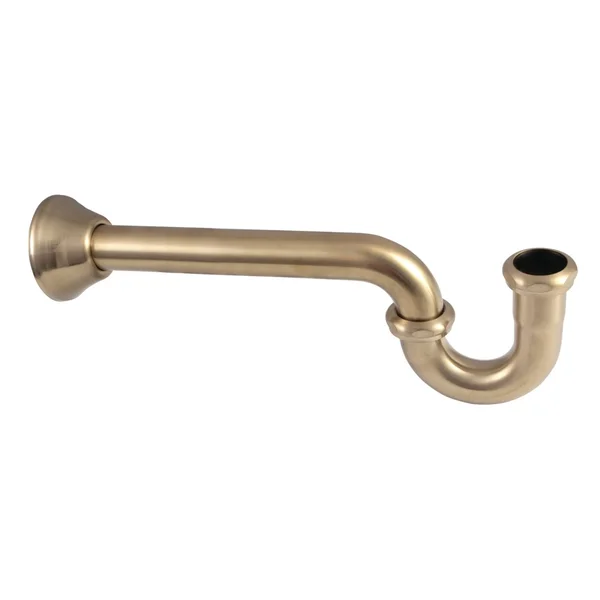 Kingston Brass CC2187 Vintage 1-1/4x22 Decor P-Trap - Brushed Brass